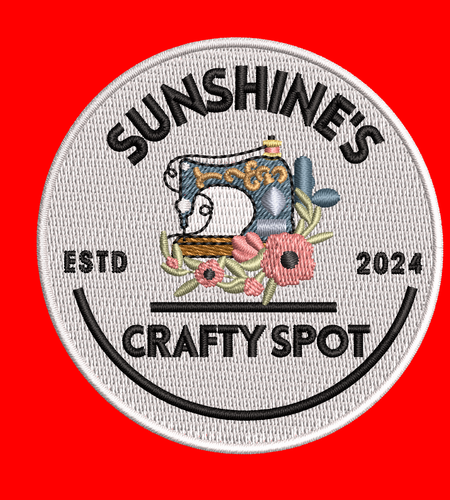 Embroidered Hat Patch