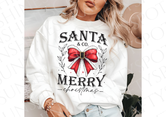 Santa Co Sweatshirt