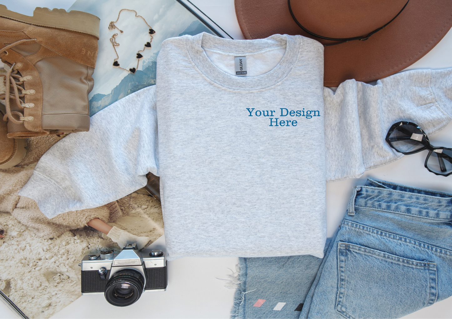 S-XL Custom DTF Sweatshirt