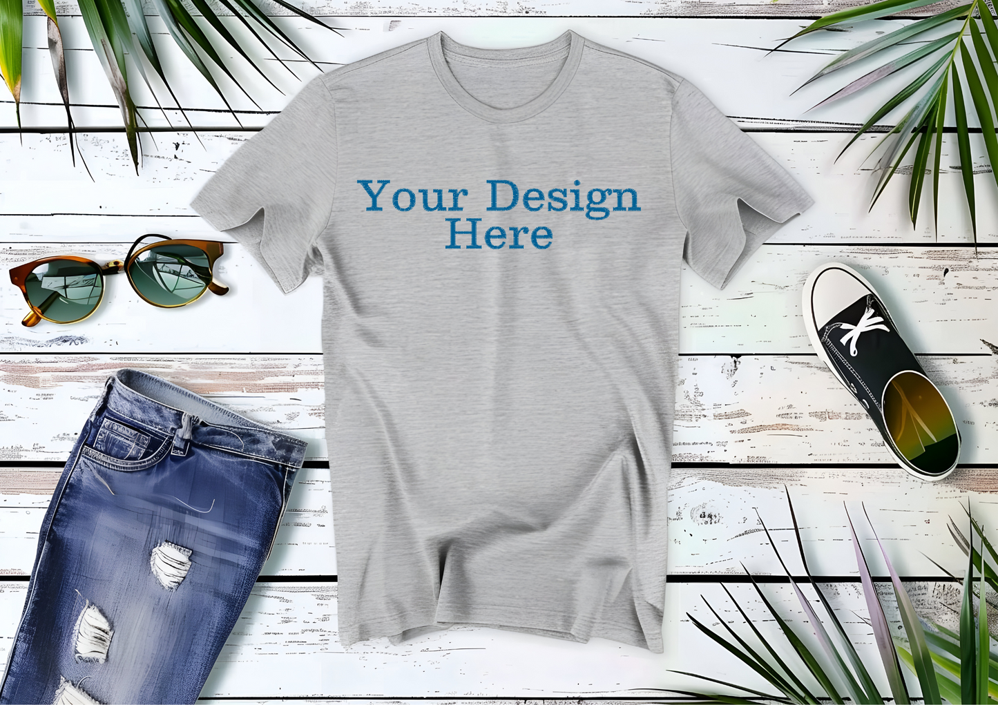 Custom Embroidered T-shirt