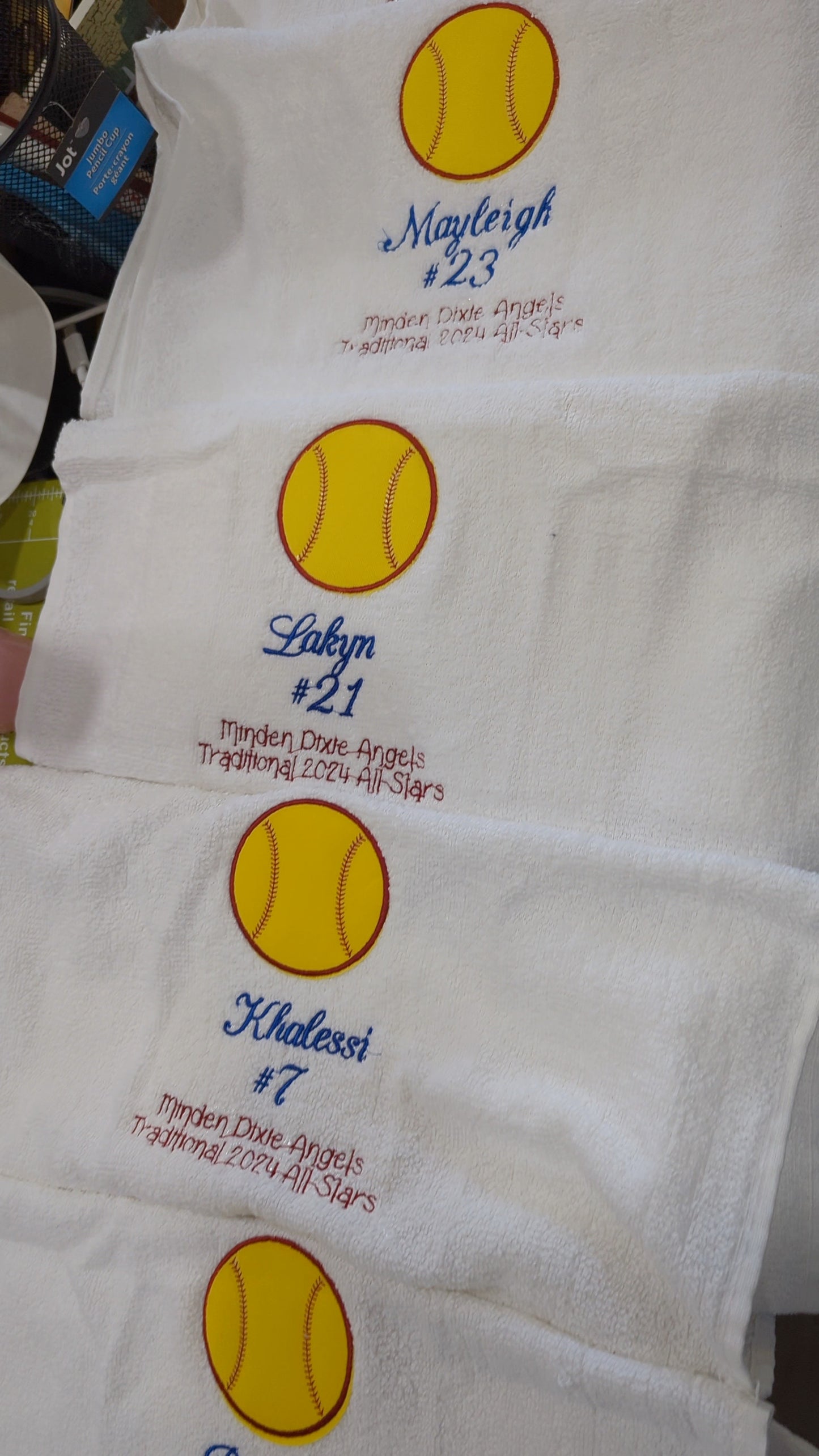 Custom Embroidered Towels