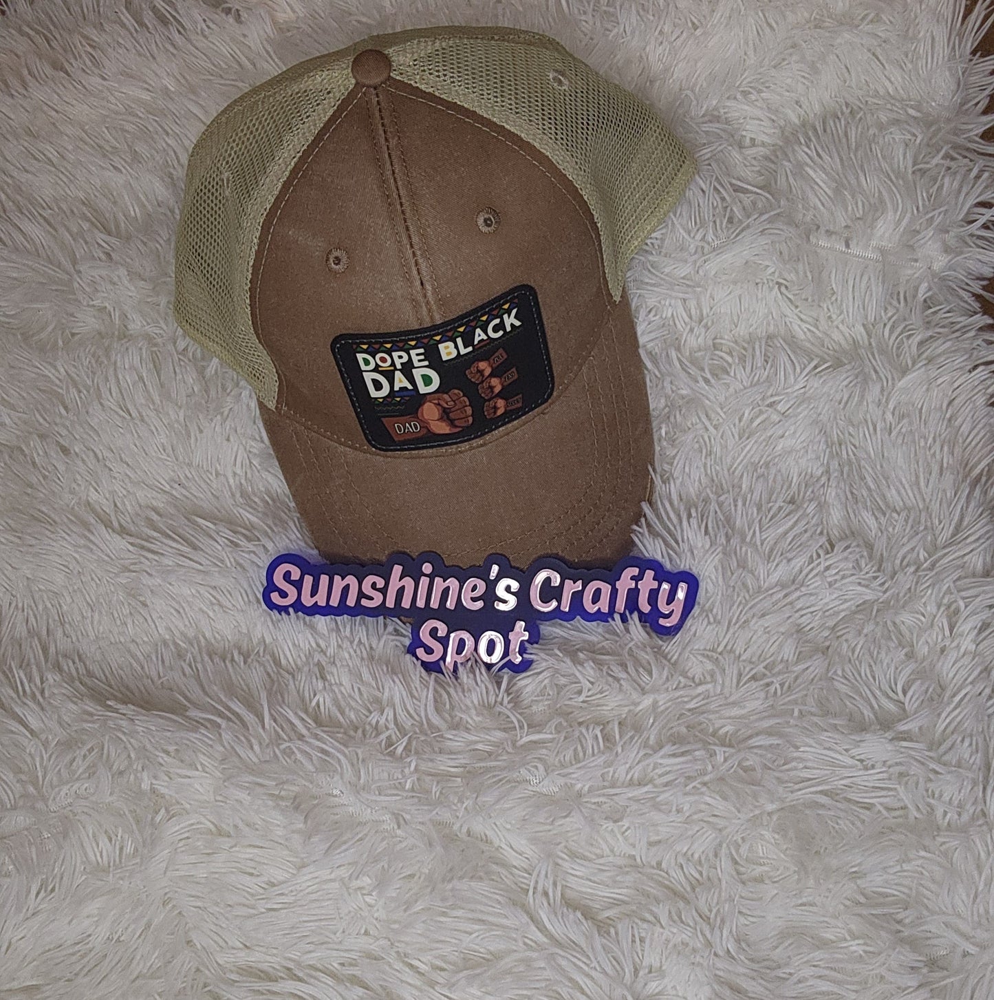 Made to Order Custom Dope Black Dad Hat